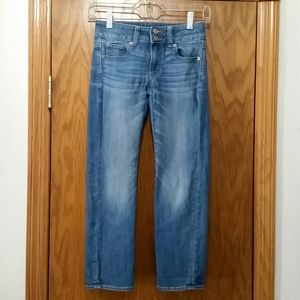 American Eagle Jeans Women's Size 2 Next Level Stretch Artist Crop